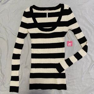 Poof Striped Sweater